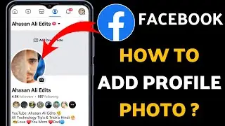 How to add a photo to Facebook || How to set facebook profile photo || Facebook profile photo set