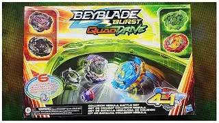 NEW Nebula Collision Battle QuadDrive Unboxing/Review Beyblade Burst Quad Drive