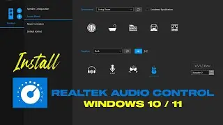 How To Install Realtek Audio Control In Windows 10/ 11