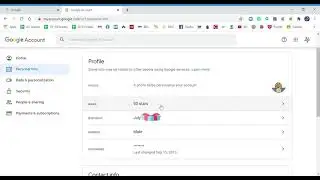 How to change your name in Google Account ( PC)