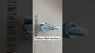 How a Hollow Wall Anchor Works | Drywall Anchors Behind the Scenes | #diy