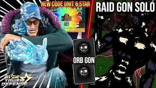 NEW CODE UNIT FREE 6 STAR SHOWCASE + NEW RAID GON FINAL SOLO ALL STAR TOWER DEFENSE