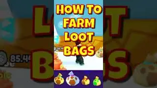 HOW TO GET INSANE LOOT BAG DROPS IN PET SIM X  #shorts