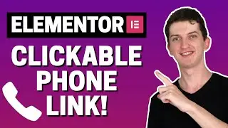 How To Create Clickable Phone Link In Elementor