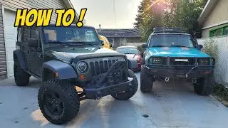 HOW TO: Replace Jeep Wrangler JK Exhaust Manifolds!