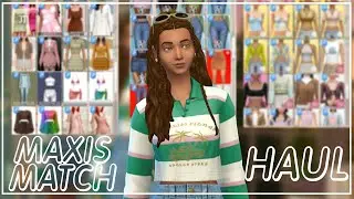 ЖЕНСКАЯ ОДЕЖДА Maxis Match | CC HAUL | 500+ Items | 3 GB | СС