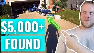 The BEST Garage Sale Day of MY LIFE! Shocking!