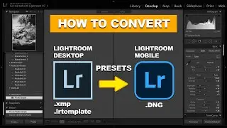 Convert Lightroom Preset to LR Mobile Preset (.DNG Format)