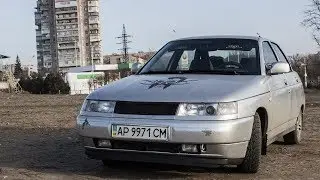 ЧИРИК 2110 8V Губа на бампер от VW Golf 3 на ВАЗ 2110-11-12