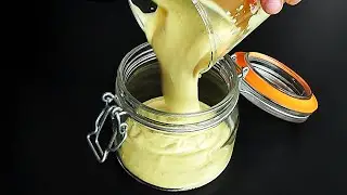 Mayonnaise on boiled yolks.  Simple homemade recipe # 122