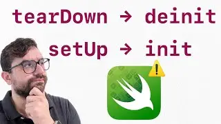 Mastering Swift Testing: Migrating XCTest setUp/tearDown to init/deinit (with a caveat ⚠️)