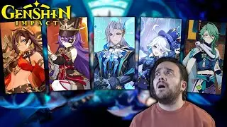 GENSHIN IMPACT Character Demos (Part 4) | MUSICIANS REACTION