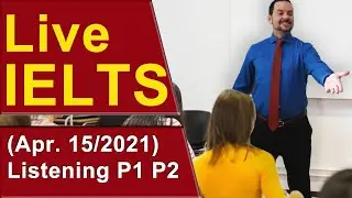 IELTS Live - Listening - Part 1 and 2 - Band 9 Start