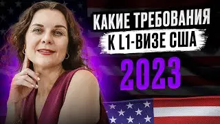 Какие требования к L-визе США в 2023? L1-A и L1-B. Иммиграция в США по визе L1-A и L1-B