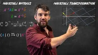 Invertible Matrices correspond with Invertible Transformations    **proof**