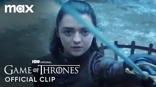 Arya Stark Fights Brienne of Tarth | Game of Thrones | Max