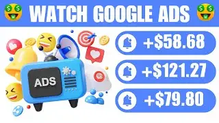 WATCH GOOGLE ADS & EARN $2.45 PER MIN | Make Money Online 2024