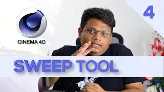 SWEEP Tool in Cinema 4D Tutorial | Class 04 | Hindi and Urdu