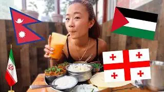 I TRIED DIFFERENT CULTURAL FOOD FOR 24HRS