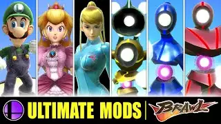 Brawl Mods in SMASH ULTIMATE! (Part 4)