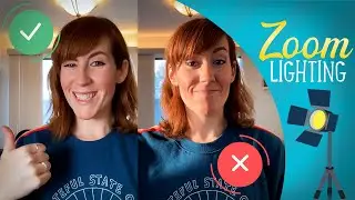 Zoom Video Lighting Tips