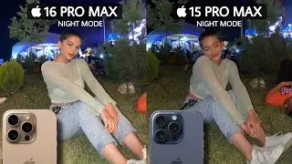 iPhone 16 Pro Max Vs iPhone 15 Pro Max Night Mode Camera Test Comparison