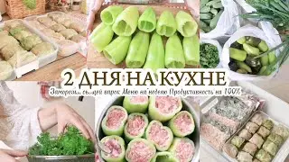 2 ДНЯ НА КУХНЕ / ЗАМОРОЗКА ОВОЩЕЙ ВПРОК / ПОРЯДОК В МОРОЗИЛЬНОЙ КАМЕРЕ