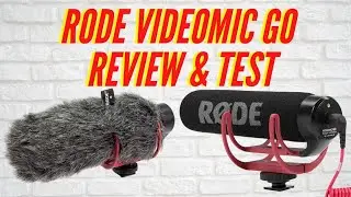 Rode VideoMic Go Review, Shotgun Microphone Unboxing and DSLR Setup