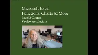 MS Excel Level 2 Functions, Charts and More - Video 1 Absolute and Relative Cell References