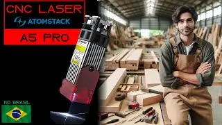 CNC em promoção no Brasil - O modelo mais barato da AtomStack - A5pro