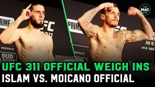 UFC 311: OFFICIAL WEIGH-INS; Arman Tsarukyan OUT