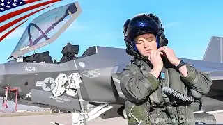 Female Fighter Pilot to fly the F-35C Carrier-Based (CV)