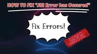 How to fix JNI error has occured, Please check you installation and try again  | Quick Java Fixes