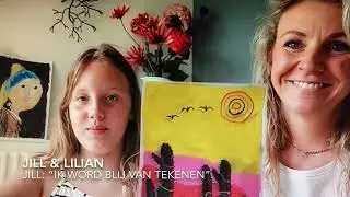 Studio Jocelyn - Online Tekenles voor kinderen - Jill & Lilian vertellen