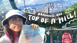 🇭🇰⛰️ Draw with me on Victoria Peak! | sketcHK