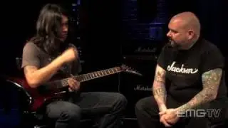 Rob Cavestany, Death Angel talks about his Jackson Signature Guitar with EMGtv