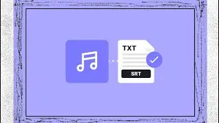 Transcribe mp3 to SRT file Free Download 2024