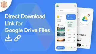 Create Direct Download Link from Google Drive | GOOGLE DRIVE One Click Download