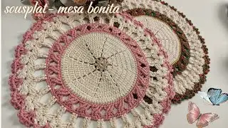 sousplat - mesa bonita 🦋 aula completa
