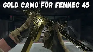 How to get gold camo for the Fennec 45 (Modern Warfare 2)