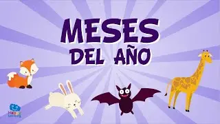 Months of The Year in Spanish for Children | Educational Videos for Kids