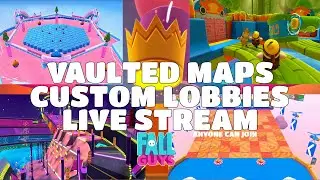 FALL GUYS | THE VAULT | CUSTOM LOBBIES | LIVE STREAM (PS4) #fallguys