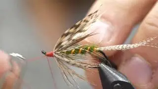 Chris Niccolls ties the Classic March Brown Wet pattern