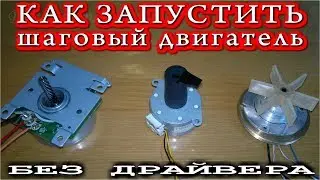 🔨 КАК ЗАПУСТИТЬ ШАГОВЫЙ ДВИГАТЕЛЬ 💡 Без Драйвера!