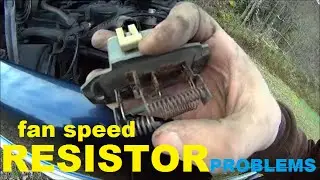 Ford Truck Blower Motor Resistor Replacement - F150 F250 F350