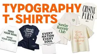 How To Easily Make Typography T-Shirt Designs (Step-By-Step)