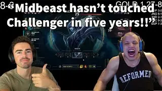 Tyler1 On Midbeast Not Hitting CHALLENGER In Korea!!