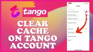 How To Clear Cache On Tango App 2024?