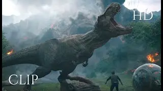 Saved by Rexy Scene - Jurassic World: Fallen Kingdom (4/10) (2018) [HD]