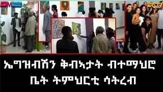 ኤግዝብሽን ቅብኣታት ብተማህሮ ቤት ትምህርቲ ሳትረብ -  ናትራን ፍኖት ሂወት | Art exhibition by graduates of Satreb -  | ERI-TV